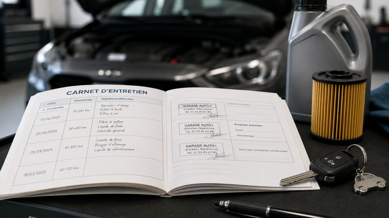 Carnet d’entretien voiture : tout ce qu’il faut savoir
