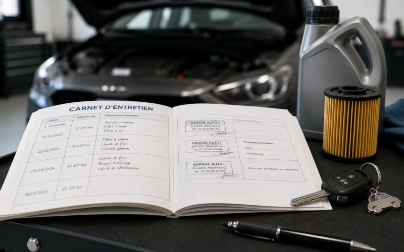 Carnet d’entretien voiture : tout ce qu’il faut savoir