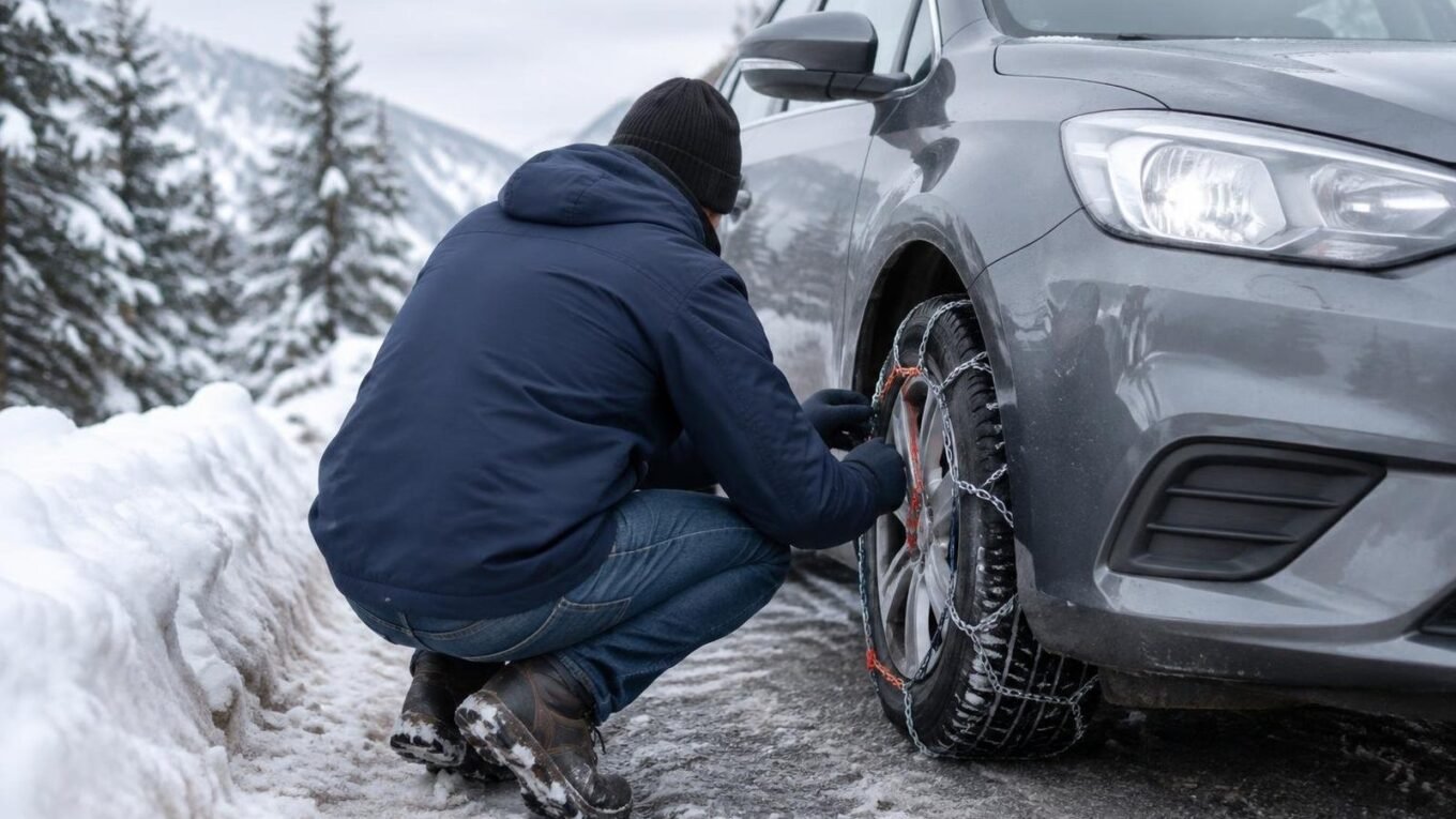 Pneus hiver obligatoires au 1er novembre 2026 : où, quand et quelle amende ?